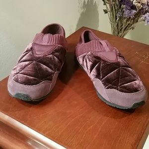 Purple Teva Slip-ons